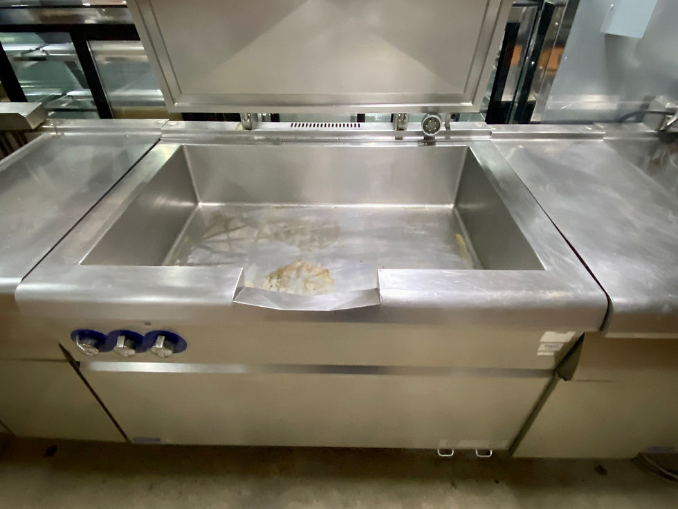 Thumbnail: New Cooking Suite Bonnet Fryer Boiling Kettle Solid Top Salamander