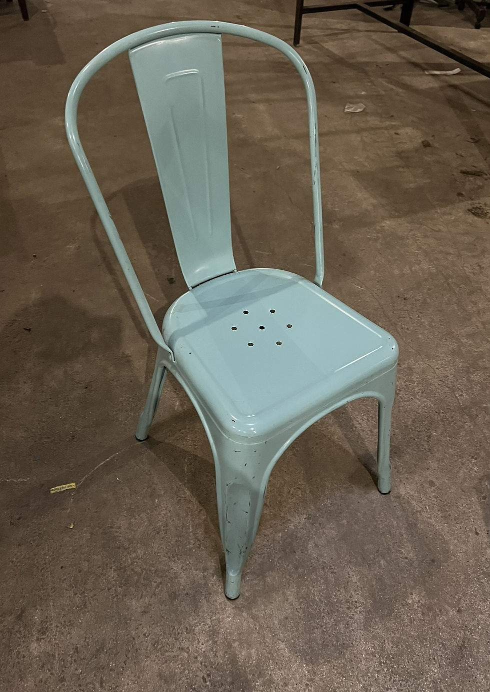 Thumbnail: Tolix Style Metal Chair in Assorted Colours