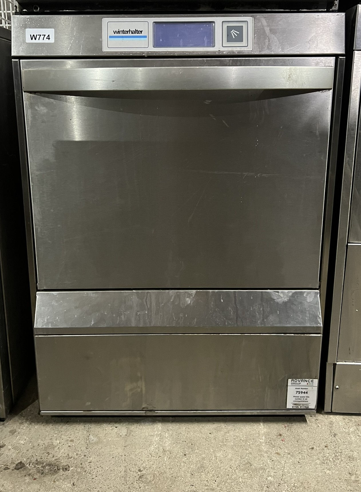 Winterhalter Undercounter Glasswasher/Dishwasher