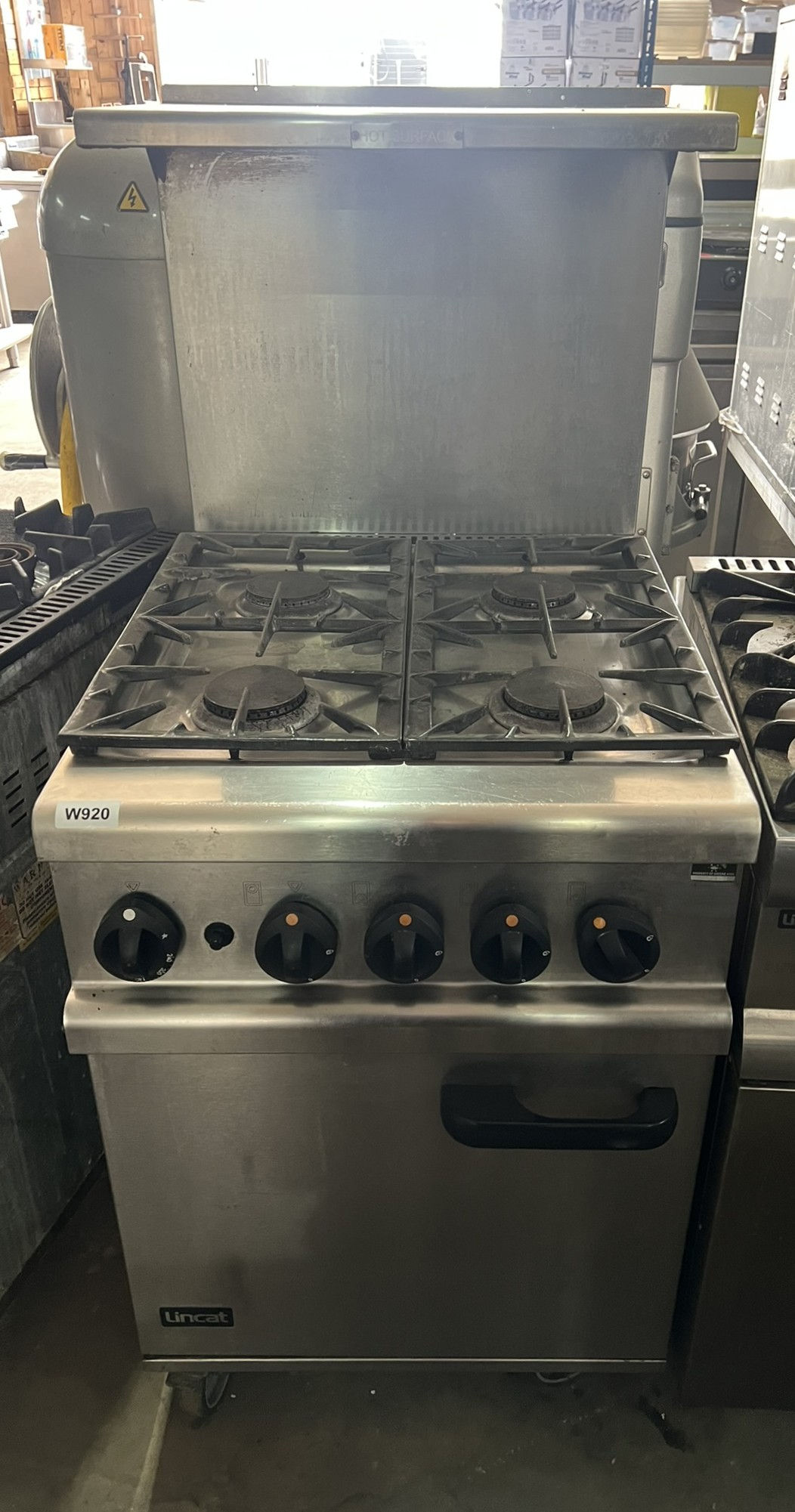 Lincat 4-Ring Burner Oven