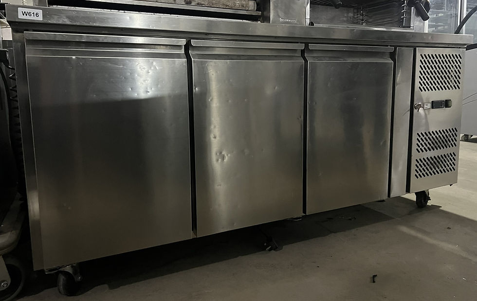 Thumbnail: Three Door Undercounter Fridge