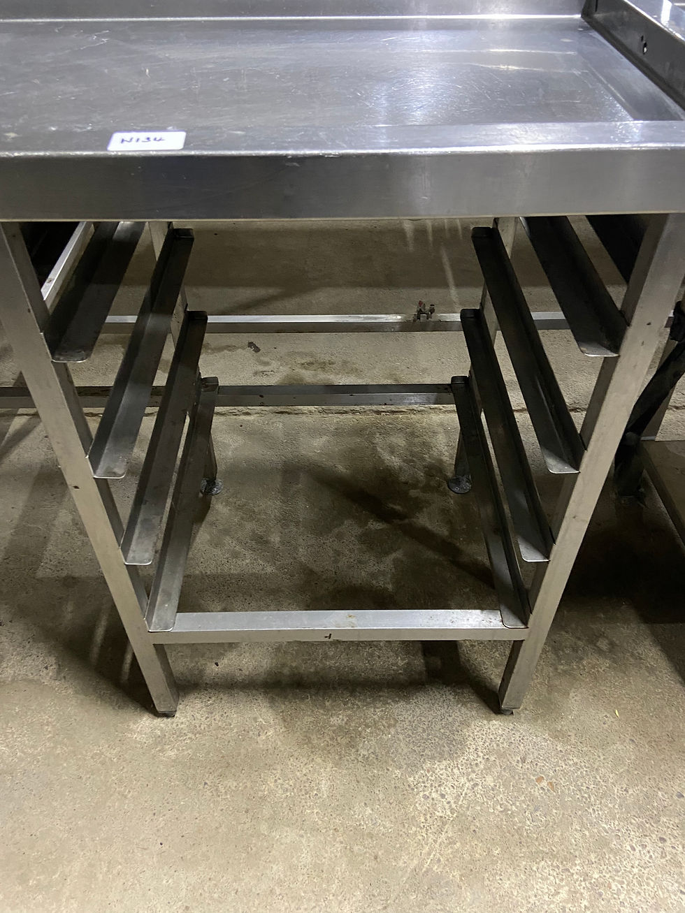 Thumbnail: Dishwasher Inlet Sink Stainless Steel with Tray Rack