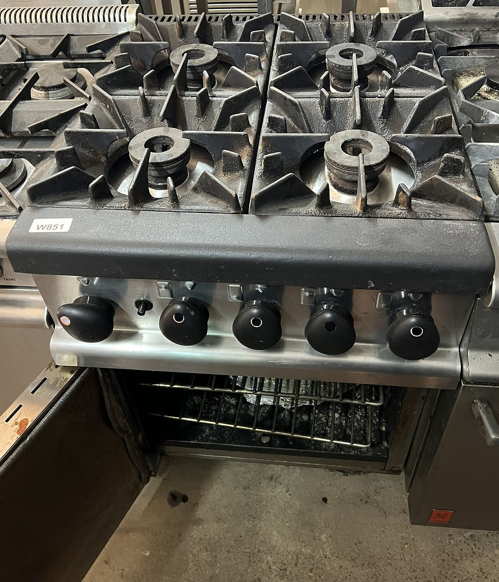 Thumbnail: Used Lincat 4-Burner Oven