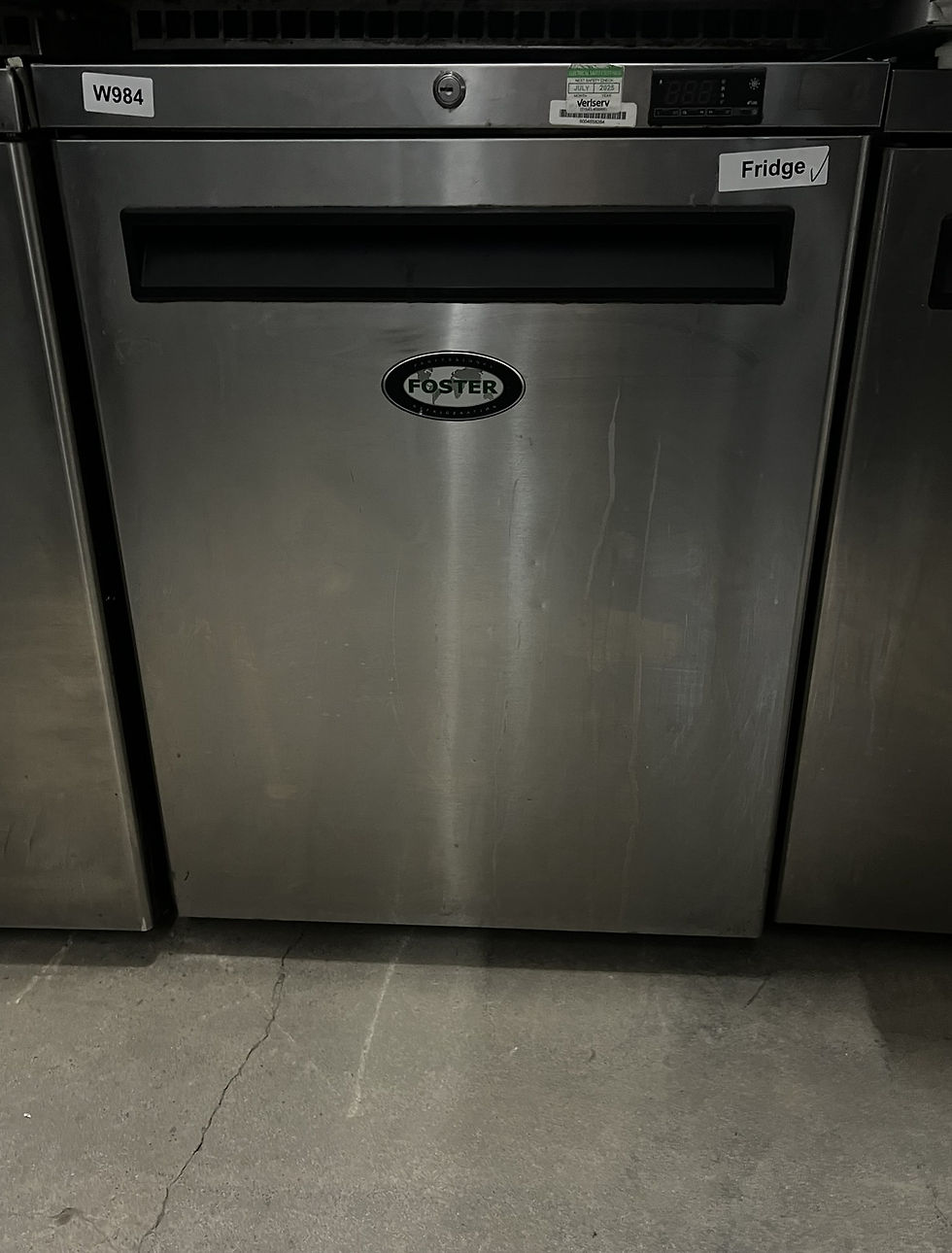 Thumbnail: Used Foster Under Counter Fridge HR150 SS