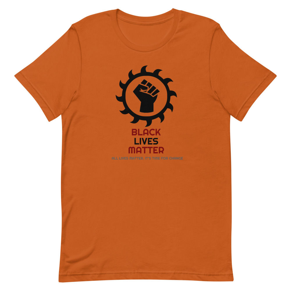 Black Lives Matter Short-Sleeve Unisex T-Shirt, BLM