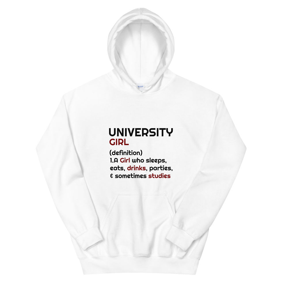 Thumbnail: University Unisex Hoodie
