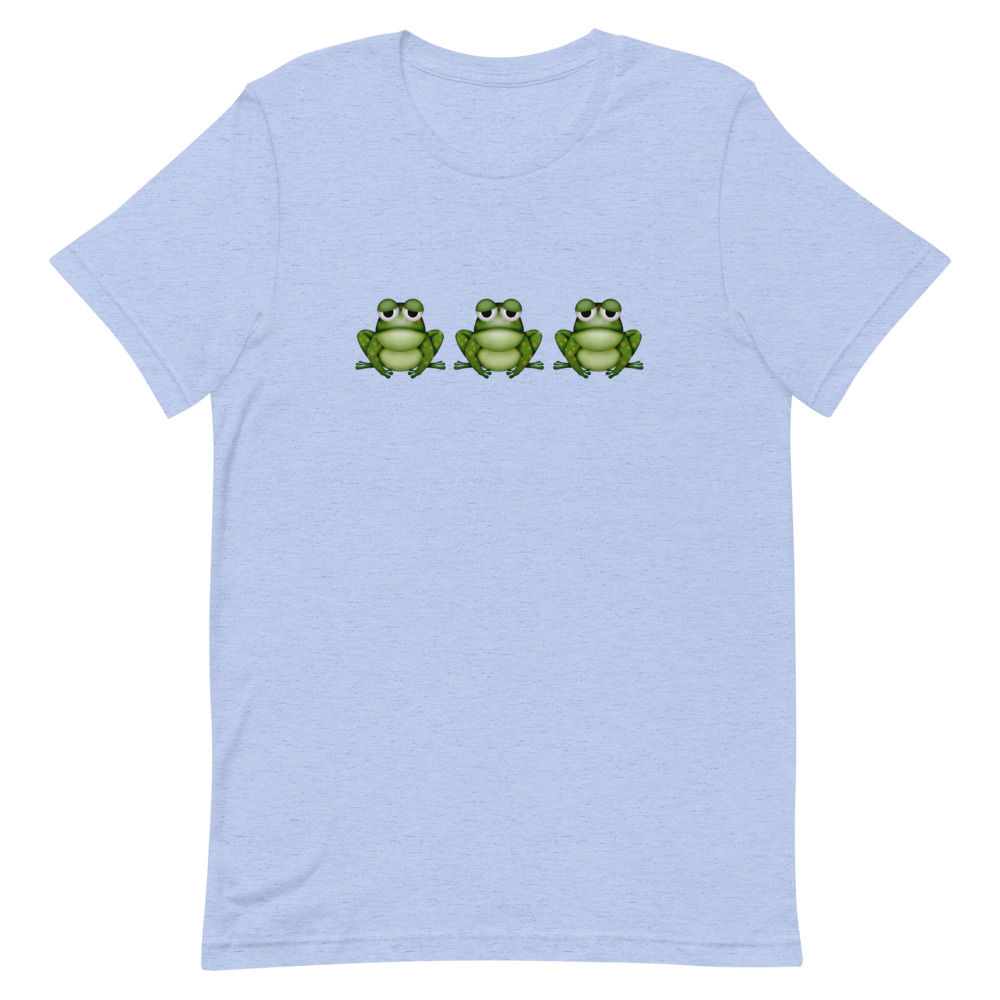 Frogs Short-Sleeve Unisex T-Shirt, Animals