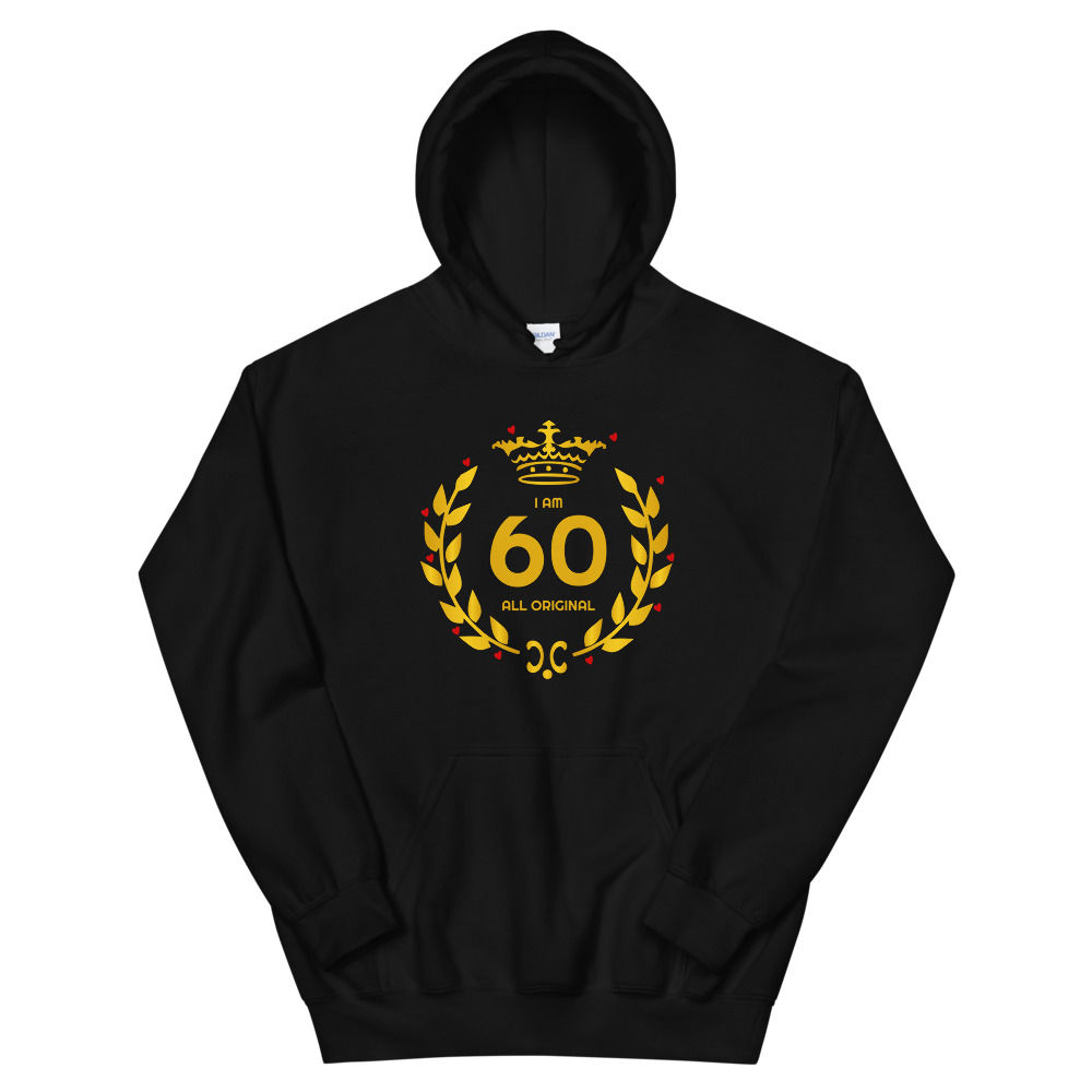 Happy 60th Unisex Hoodie, Birthday