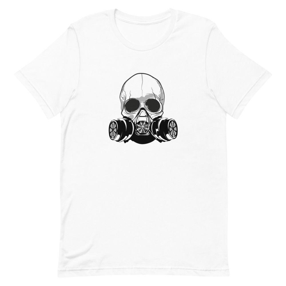 Skull Short-Sleeve Unisex T-Shirt, Skeleton