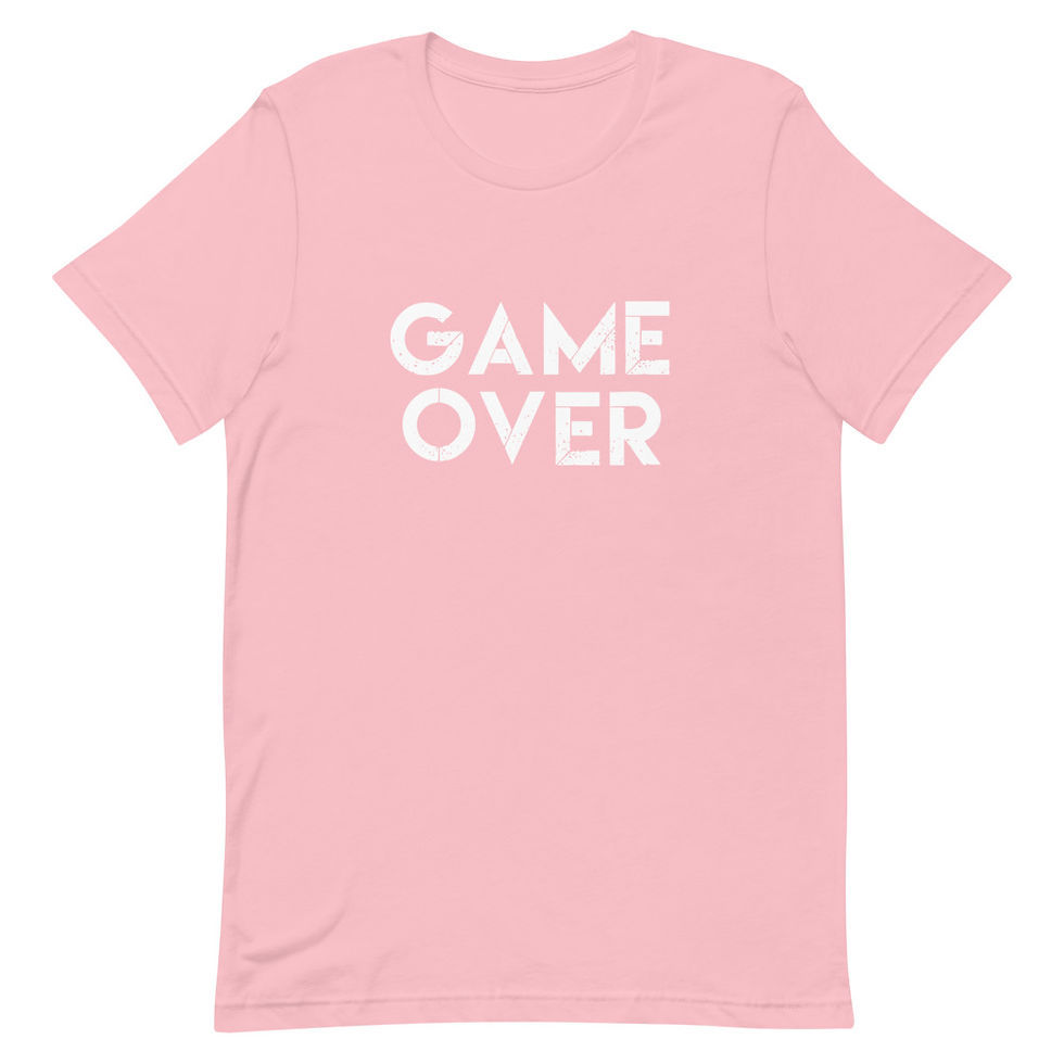 Thumbnail: Game Over, Short-Sleeve Unisex T-Shirt, Games