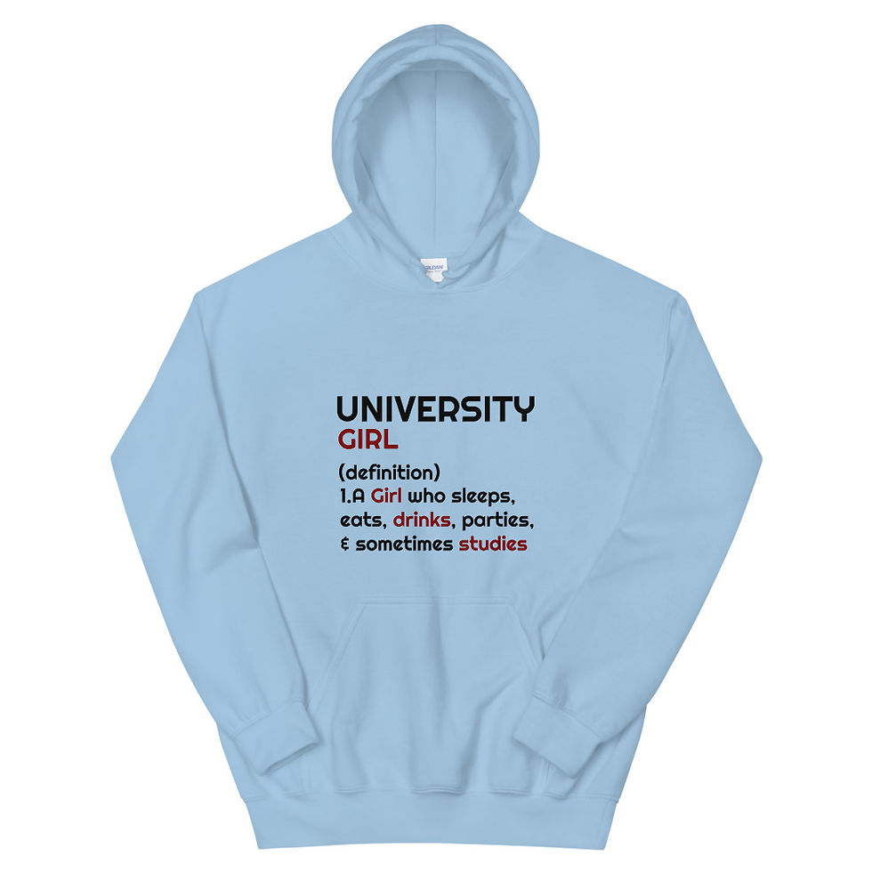 Thumbnail: University Unisex Hoodie