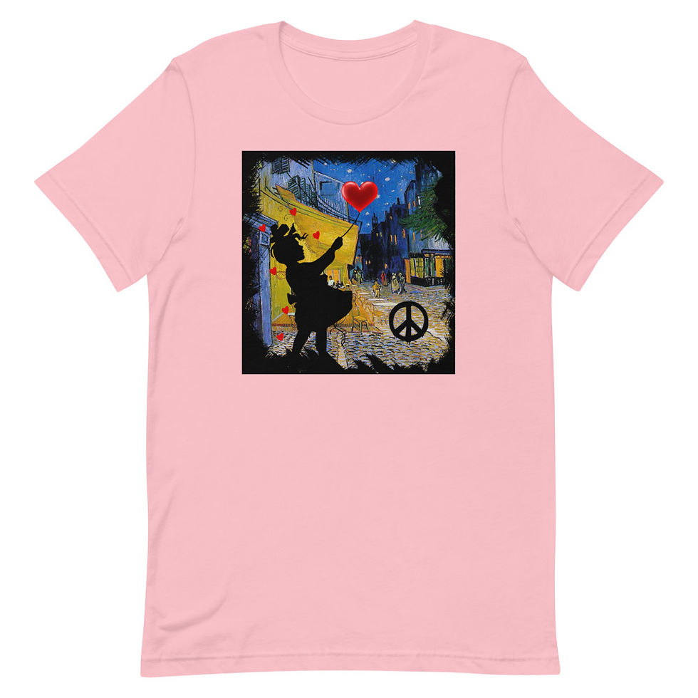 Thumbnail: Banksy Girl Short-Sleeve Unisex T-Shirt