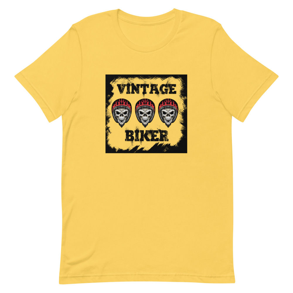 Skulls Short-Sleeve Unisex T-Shirt, Motorcycles