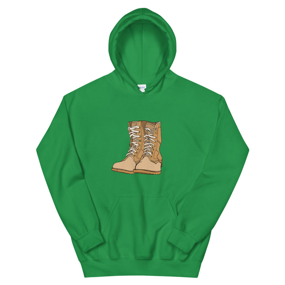 Boots Unisex Hoodie, Shoes