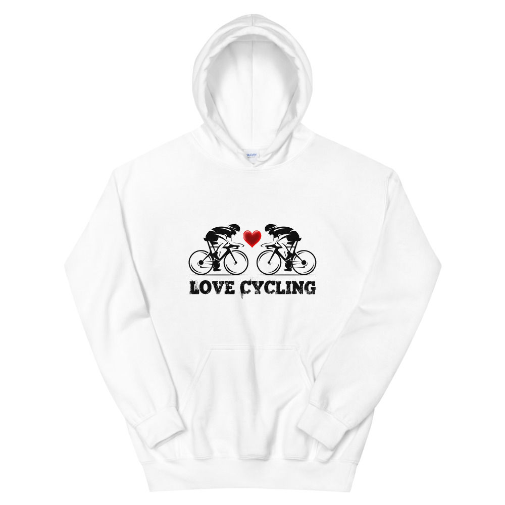 I Love Cycling Unisex Hoodie