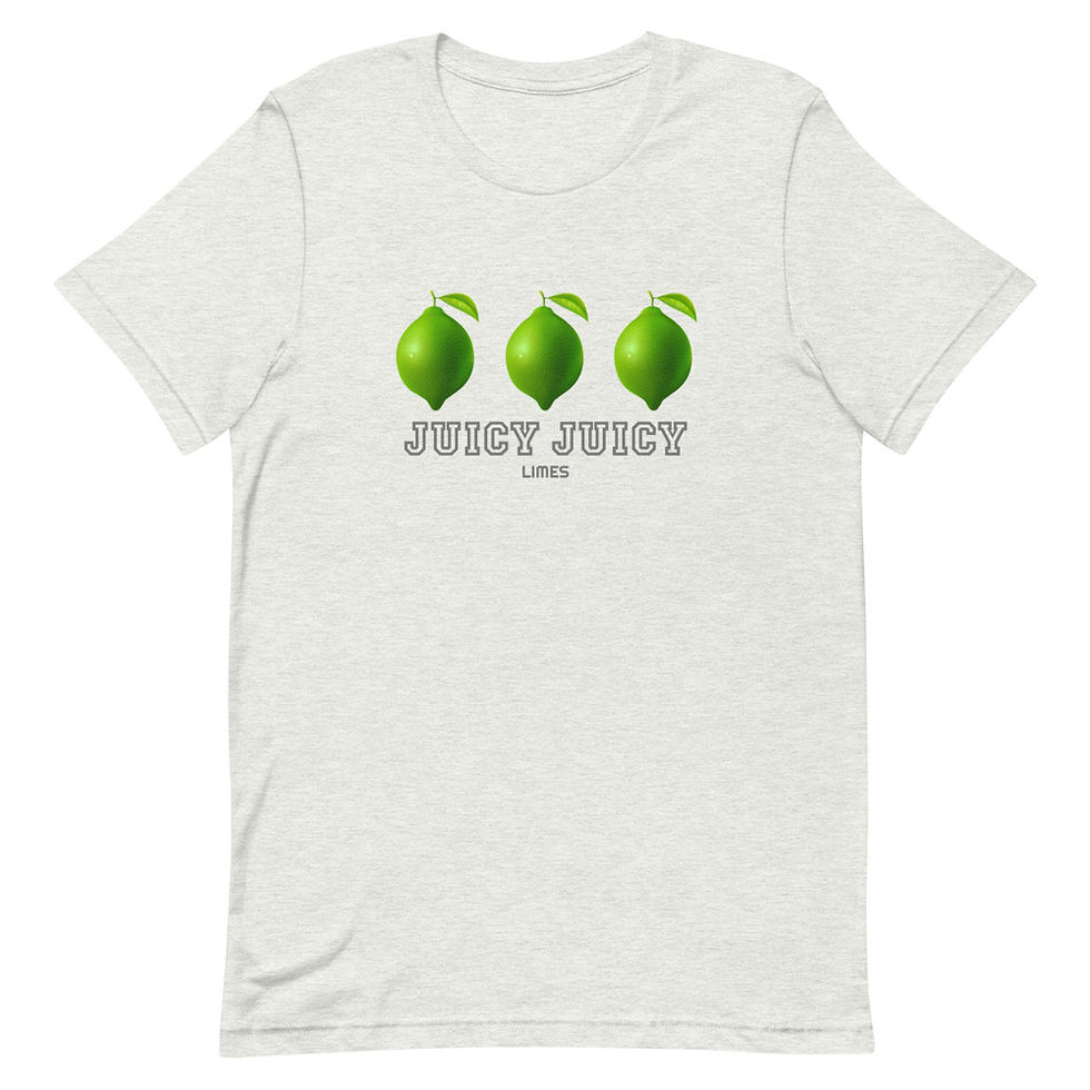 Thumbnail: Limes Short-Sleeve Unisex T-Shirt, Fruit