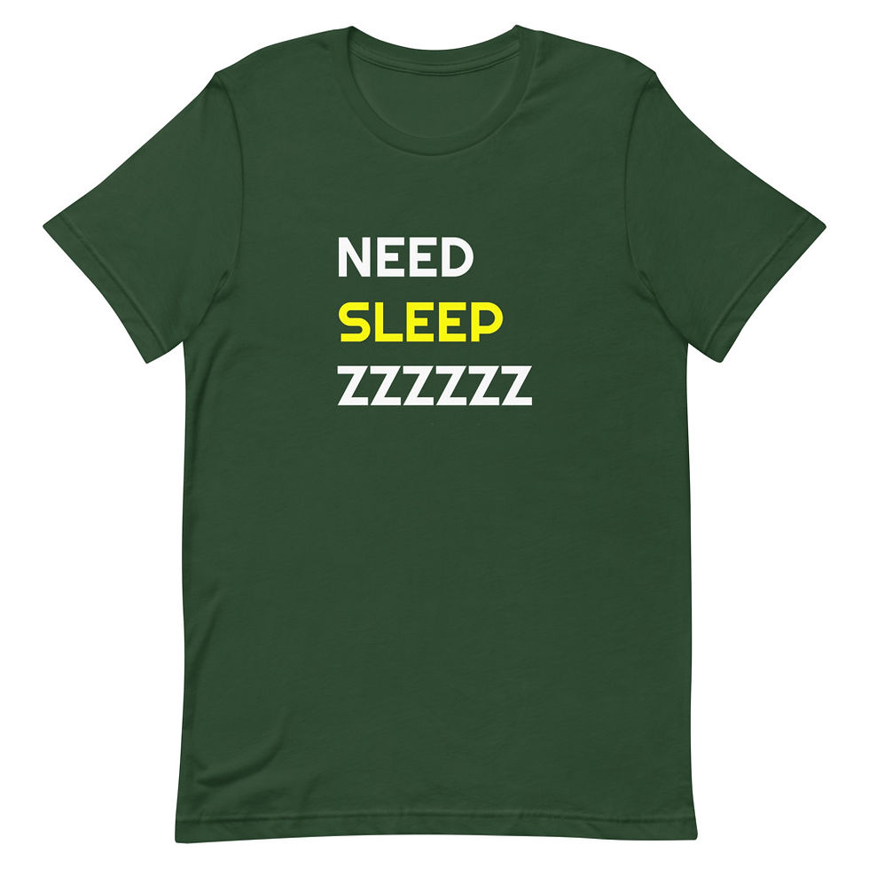 Thumbnail: Sleep Short-Sleeve Unisex T-Shirt