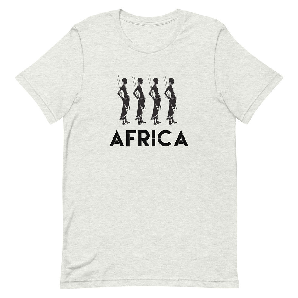 Thumbnail: Africa Warriors Short-Sleeve Unisex T-Shirt