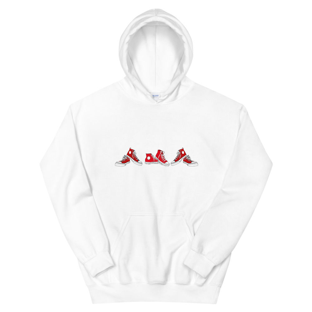 Hi Tops Unisex Hoodie, Shoes