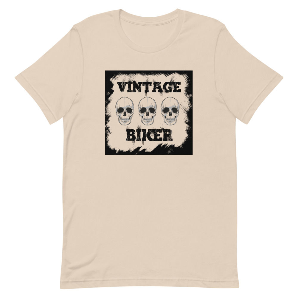 Skulls Short-Sleeve Unisex T-Shirt, Motorcycles