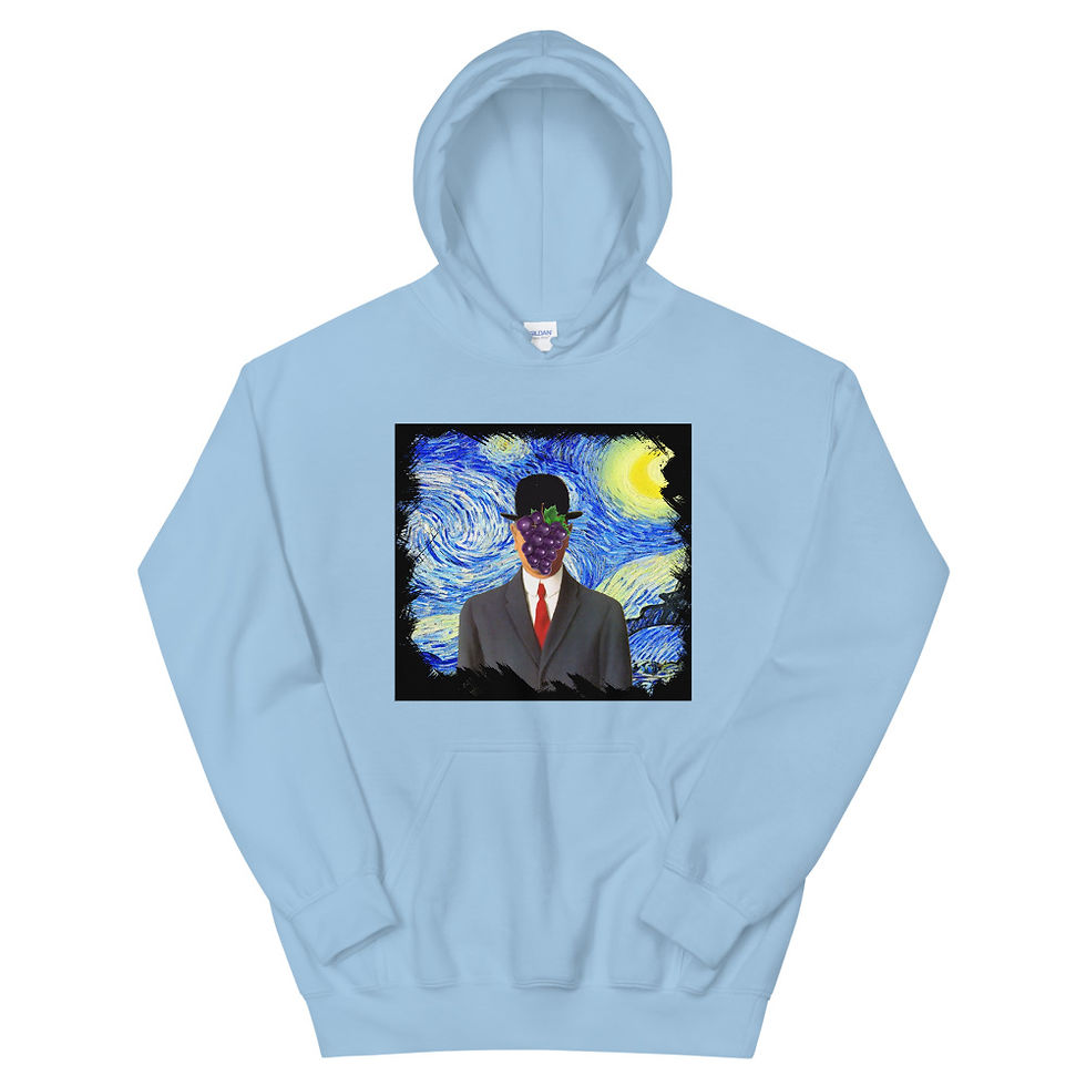 Thumbnail: Man and Grapes Unisex Hoodie