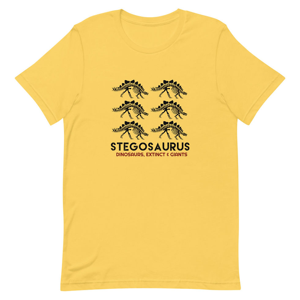 Thumbnail: Stegosaurus Short-Sleeve Unisex T-Shirt