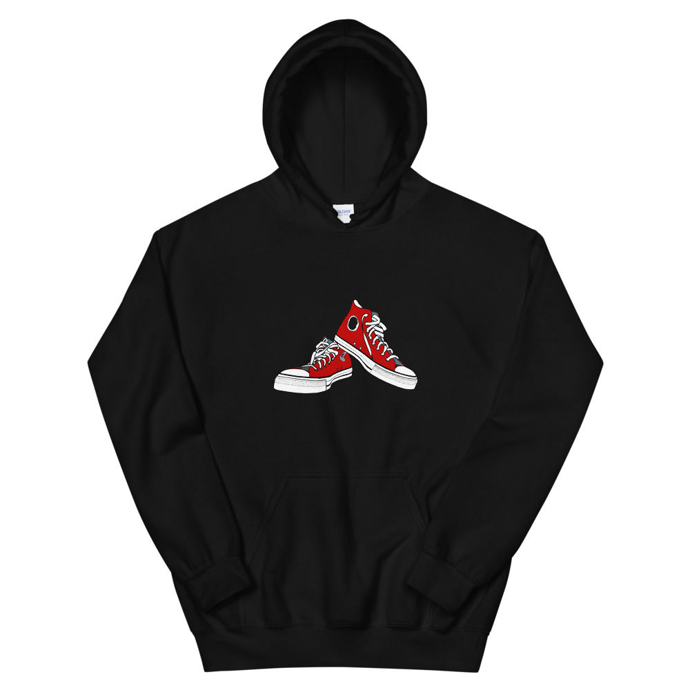 Hi Tops Unisex Hoodie, Shoes