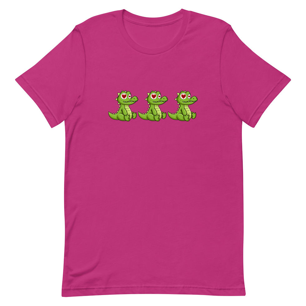 Thumbnail: Crocodiles Short-Sleeve Unisex T-Shirt