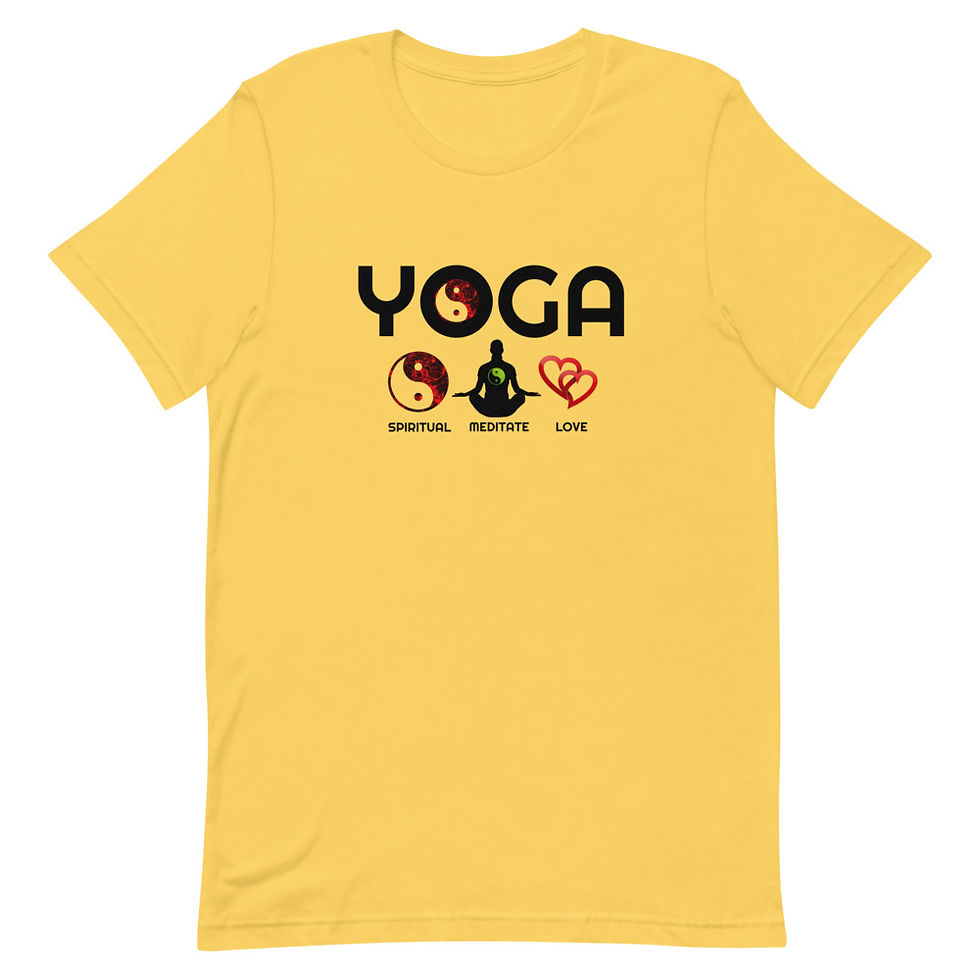 Thumbnail: Yoga Short-Sleeve Unisex T-Shirt