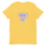 Thumbnail: Elephant Short-Sleeve Unisex T-Shirt, Animals 
