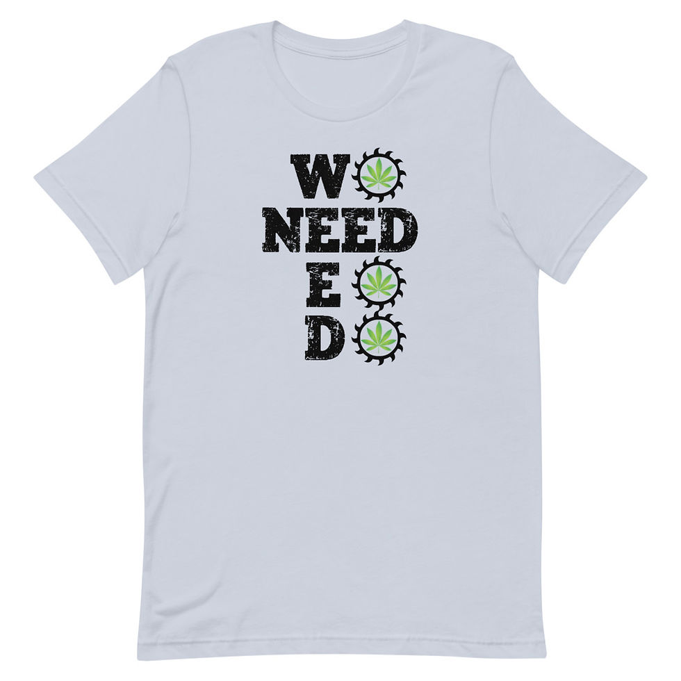 Thumbnail: Weed Short-Sleeve Unisex T-Shirt