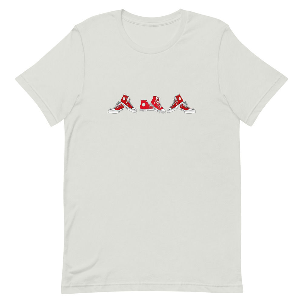 Hi Tops Short-Sleeve Unisex T-Shirt, Shoes