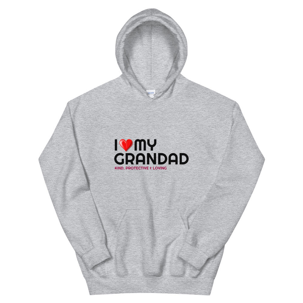I Love Grandad Unisex Hoodie