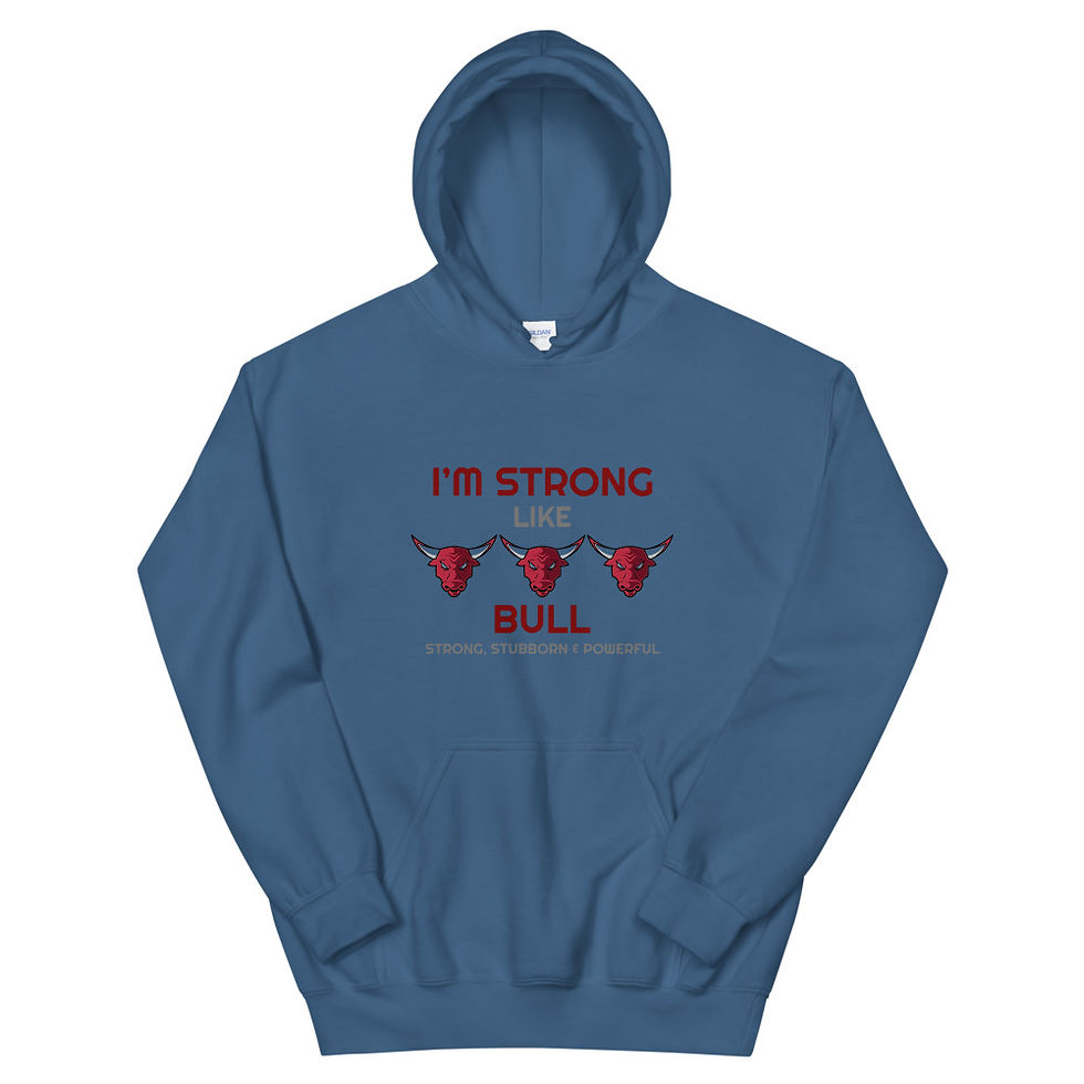 Thumbnail: Bulls Unisex Hoodie, Animals 