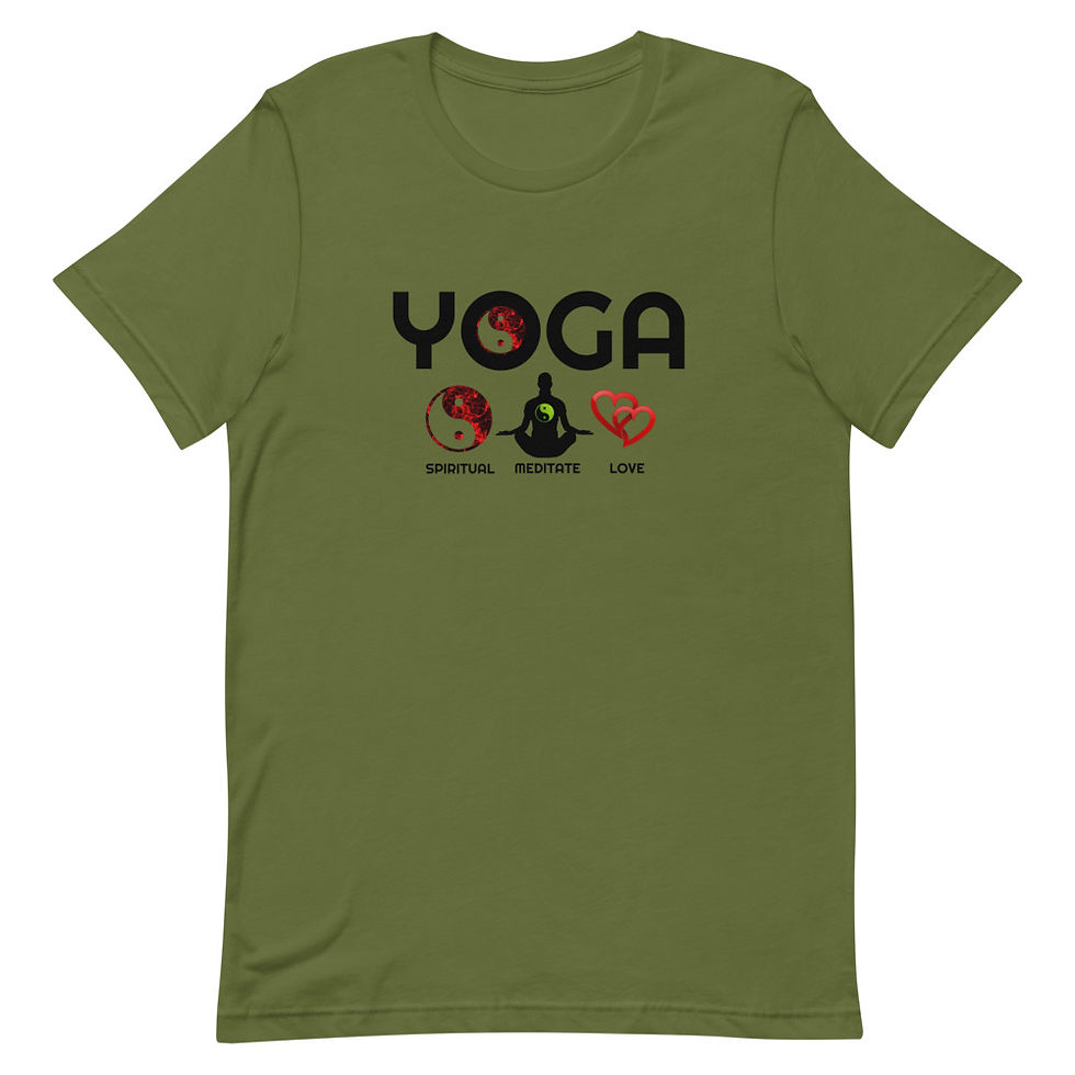 Thumbnail: Yoga Short-Sleeve Unisex T-Shirt