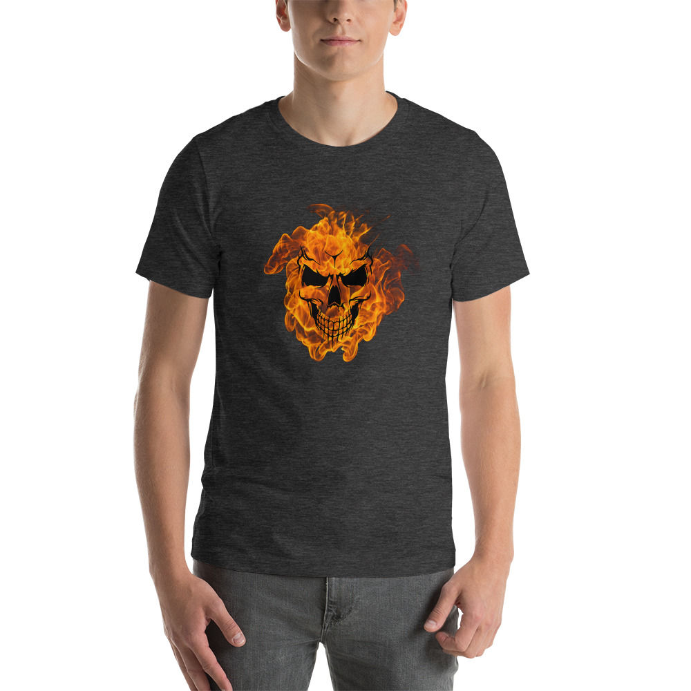 Skull Short-Sleeve Unisex T-Shirt, Skeletons