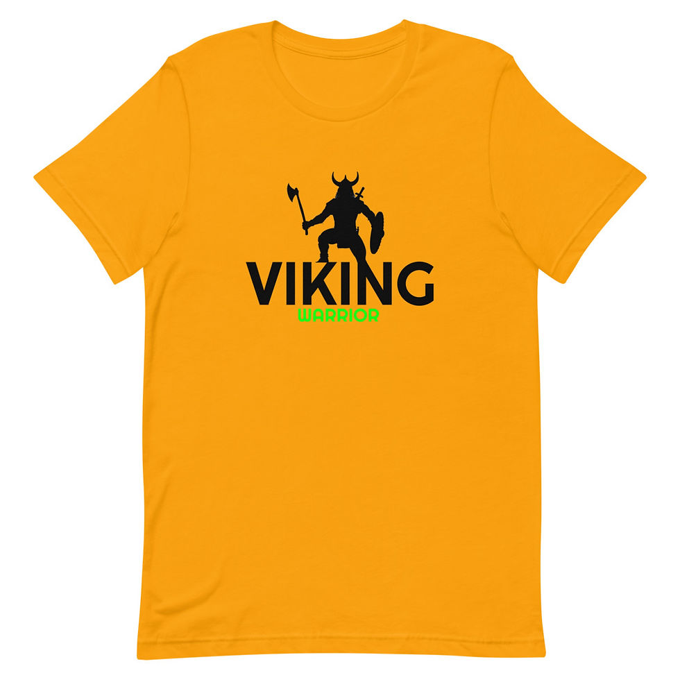 Thumbnail: Viking Short-Sleeve Unisex T-Shirt, Warriors 