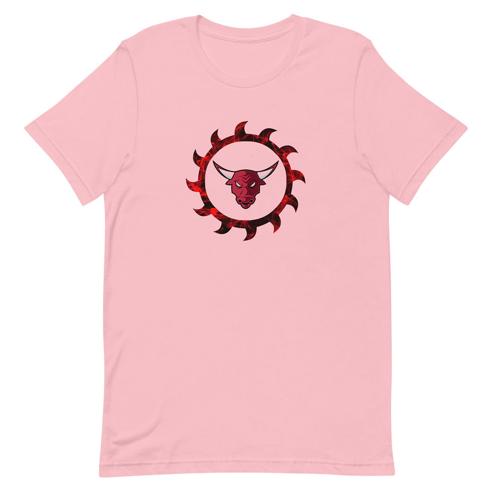 Thumbnail: Bull Short-Sleeve Unisex T-Shirt, Animals 