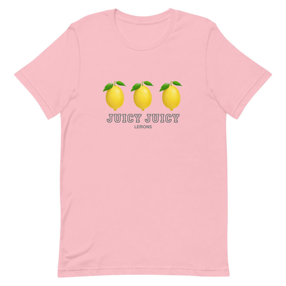 Thumbnail: Lemons Short-Sleeve Unisex T-Shirt, Fruit 