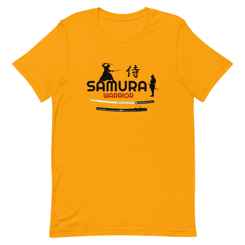 Samurai Short-Sleeve Unisex T-Shirt, Warriors