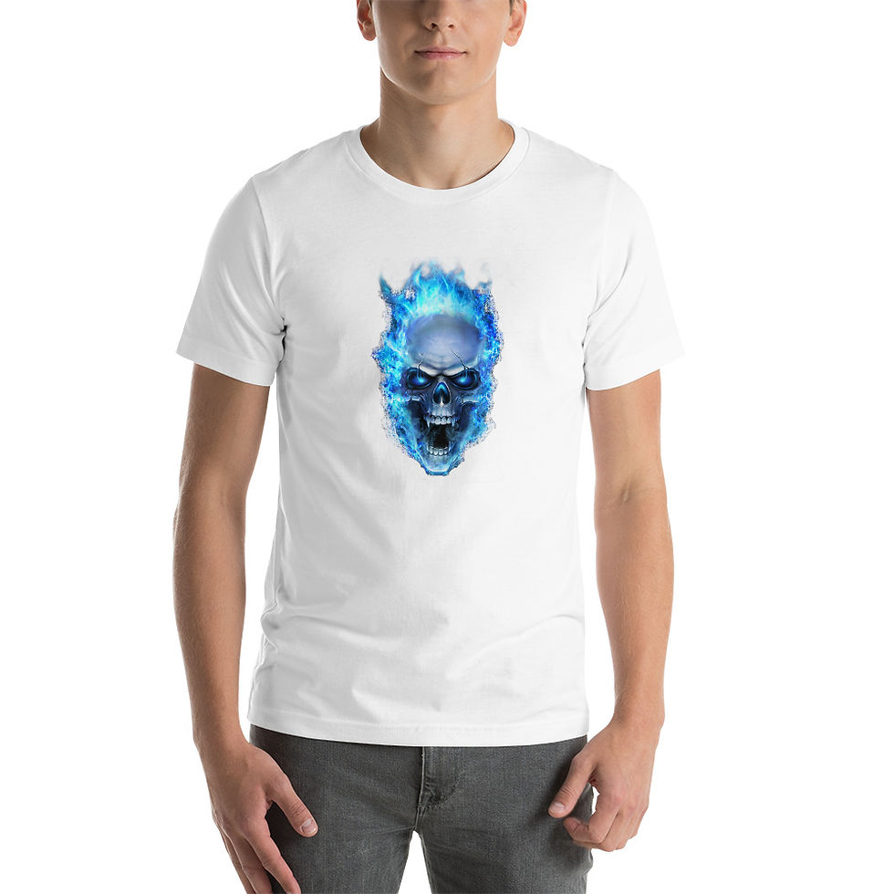 Thumbnail: Skull Short-Sleeve Unisex T-Shirt, Skeletons
