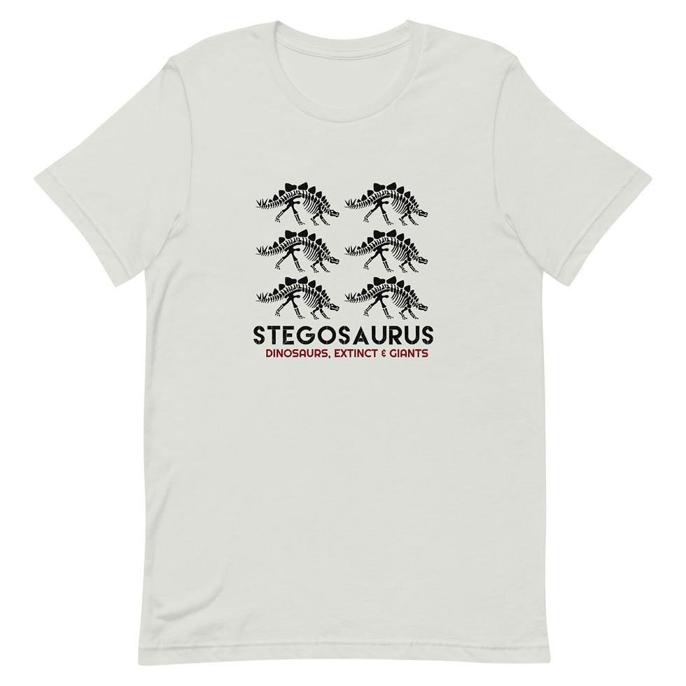 Thumbnail: Stegosaurus Short-Sleeve Unisex T-Shirt