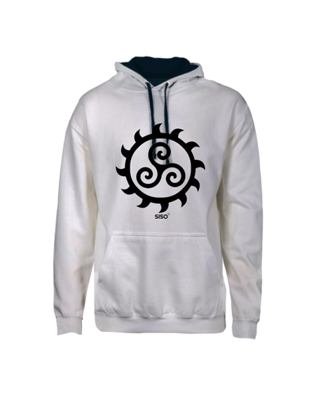 Merlin Spike Hoody White