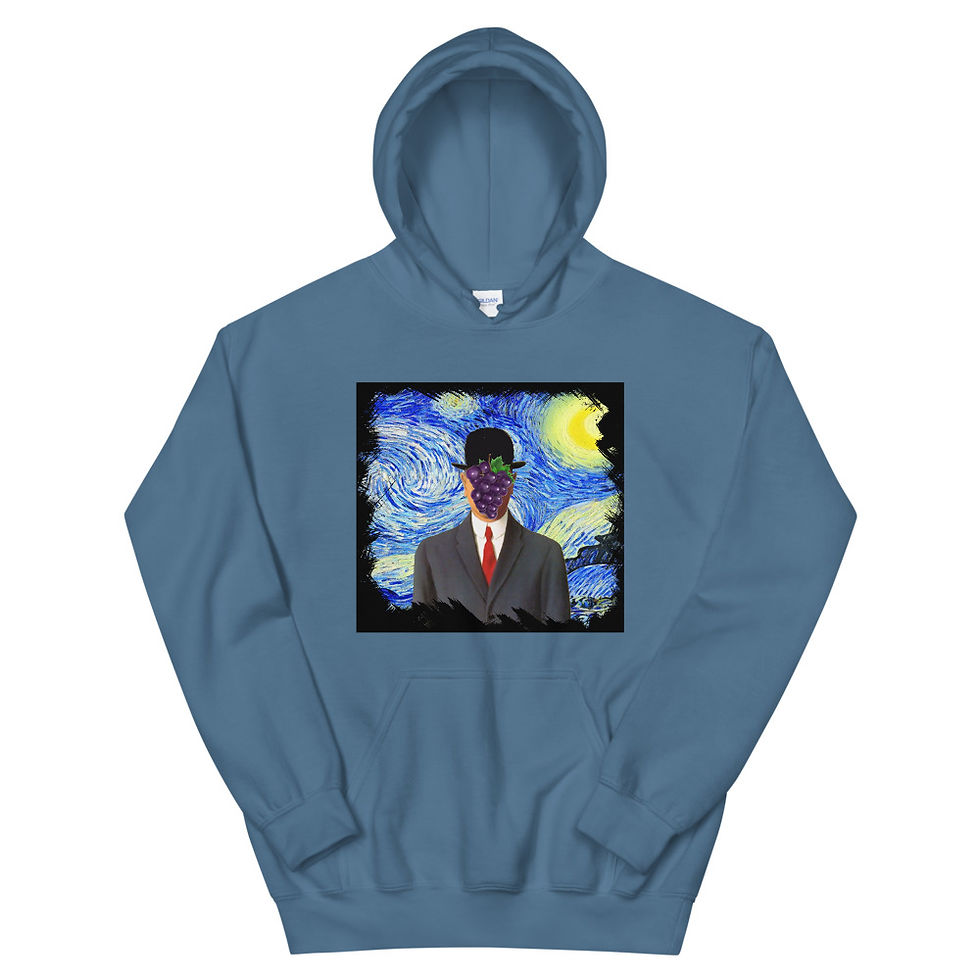 Thumbnail: Man and Grapes Unisex Hoodie