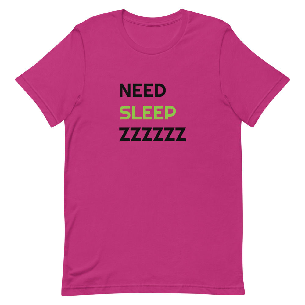Sleep Short-Sleeve Unisex T-Shirt