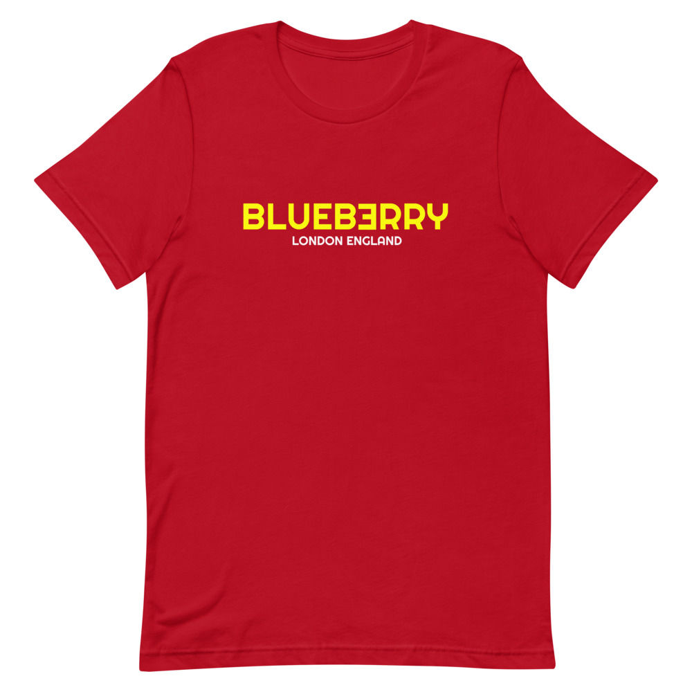 Blueberry Short-Sleeve Unisex T-Shirt