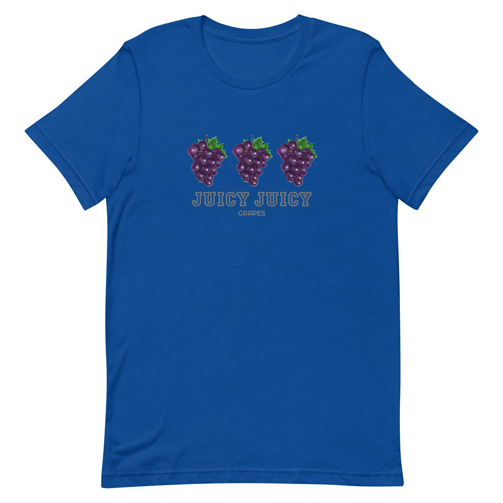 Thumbnail: Grapes Short-Sleeve Unisex T-Shirt