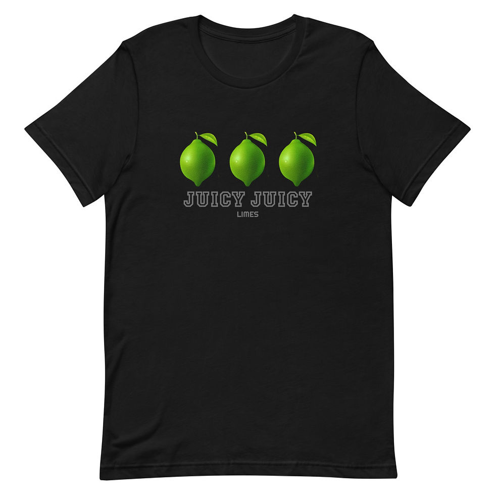 Thumbnail: Limes Short-Sleeve Unisex T-Shirt, Fruit
