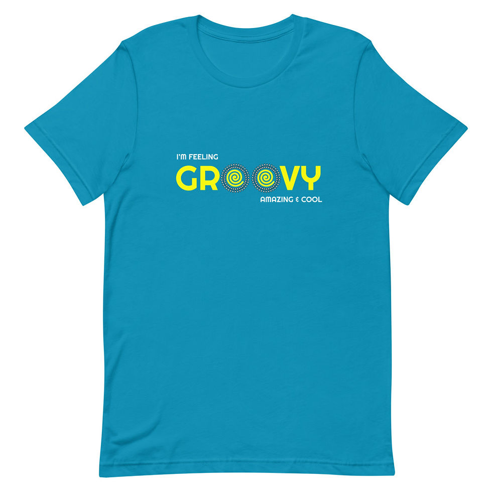 Thumbnail: Groovy Short-Sleeve Unisex T-Shirt, Music, Cool