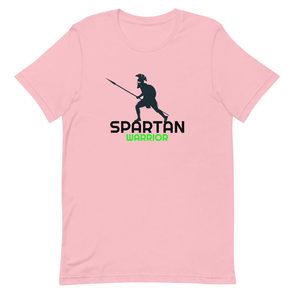 Thumbnail: Sparta Short-Sleeve Unisex T-Shirt, Warrior 